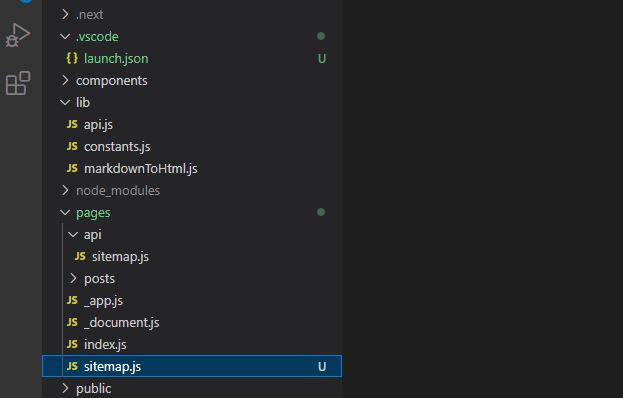create file in pages folder nextjs